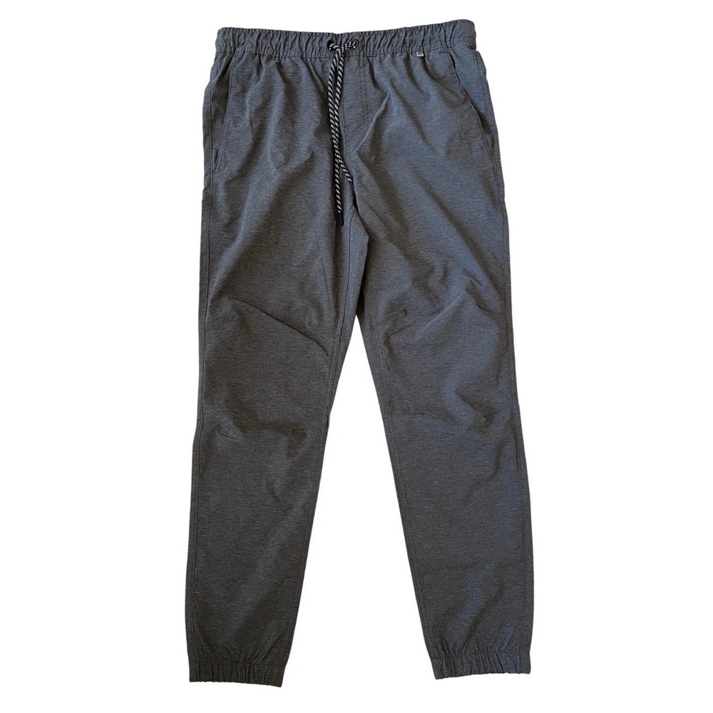 NEW! Hurley Mens Pacer Stretch Jogger‎ Pants Gray Water Repellent Tapered Medium